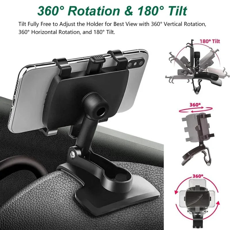 Multifunctional Car Dashboard Phone Holder