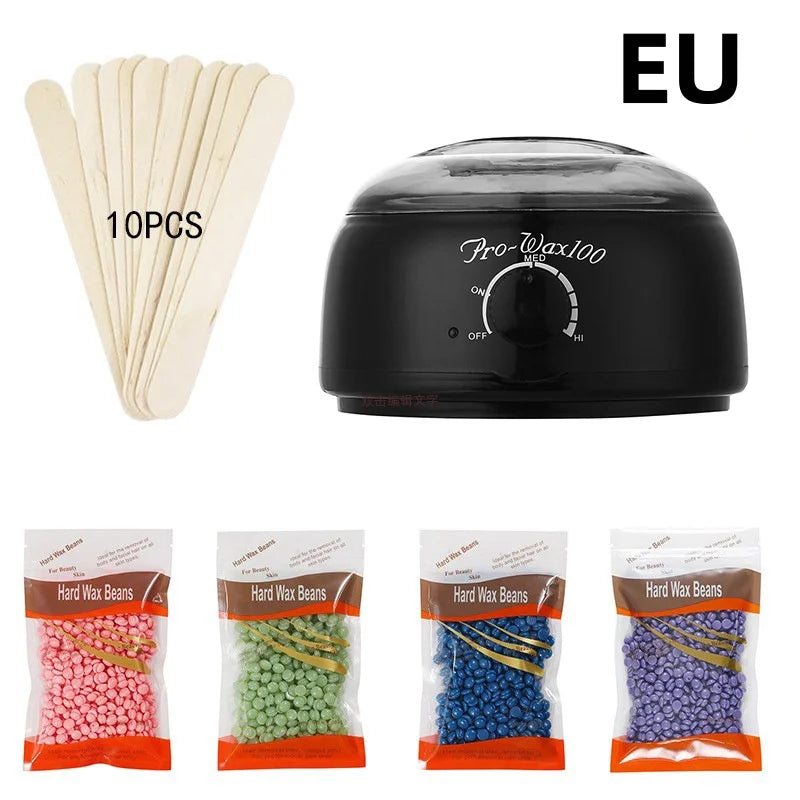 Rapid heating paraffin device for home girls professional hair removal machine wax bead heater hair removal wax therapy machine