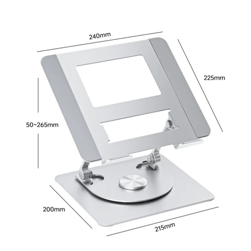 360° Rotating Adjustable Ergonomic Foldable Laptop Stand