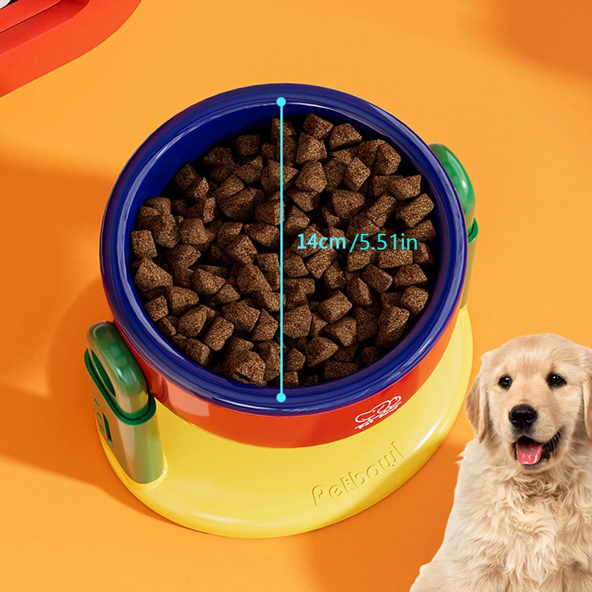 PawsUp Adjustable Pet Feeding Bowl