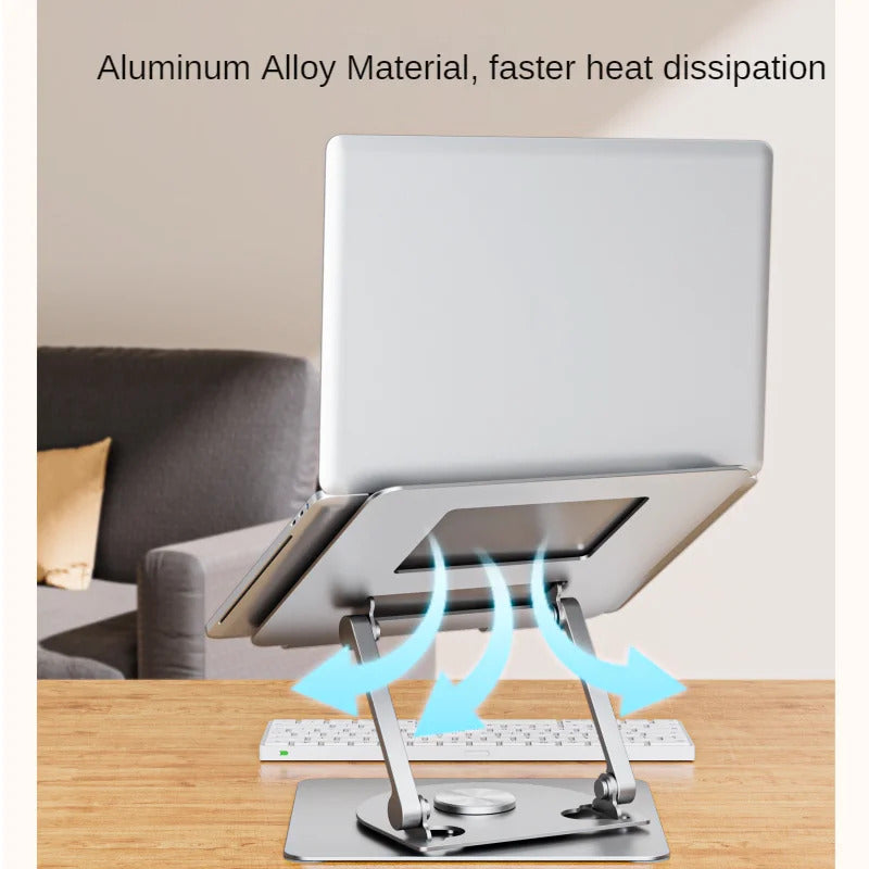360° Rotating Adjustable Ergonomic Foldable Laptop Stand