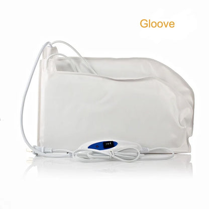 2.5L Wax Warmer Paraffin Heater Machine With Heated Electrical Booties and Gloves for Continuous Hydrating Heat Therapy