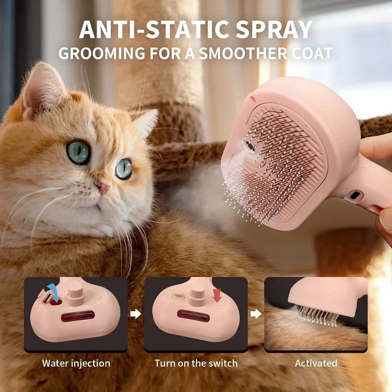 3-in-1 Steam Pet Comb