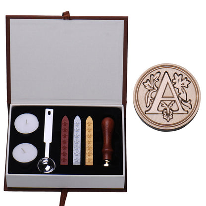 ALPHABET WAX SEAL SET