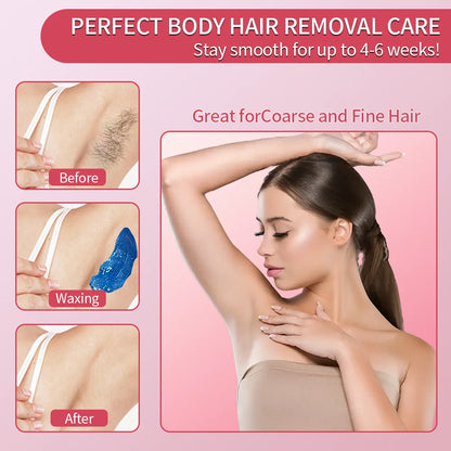 [US Plug] Viilife 200ml Black Wax Melting Machine Wax Beans Set Wax Heating Wax Hair Removal And Wax Therapy Machine