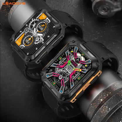 Leadoys C20Pro Outdoor Smart Watch for Men And Women with Blood Oxygen Monitoring Bluetooth Call Function Sports Fitness Tracker