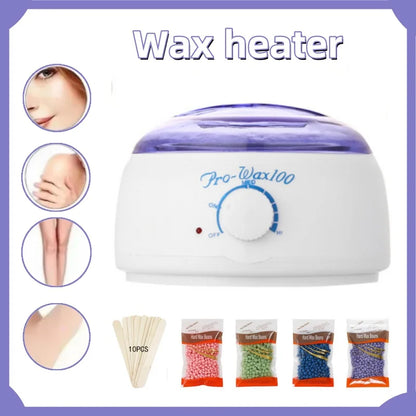 Rapid heating paraffin device for home girls professional hair removal machine wax bead heater hair removal wax therapy machine