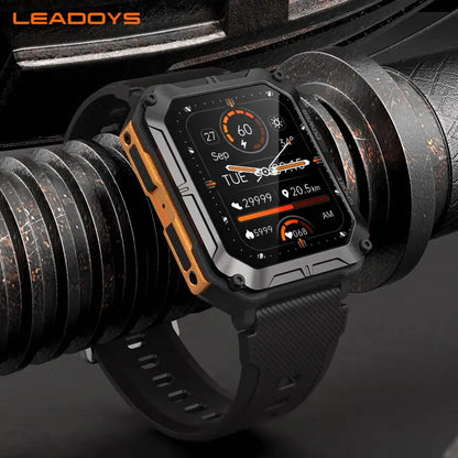 Leadoys C20Pro Outdoor Smart Watch for Men And Women with Blood Oxygen Monitoring Bluetooth Call Function Sports Fitness Tracker