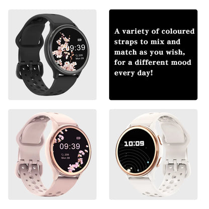 Smart Watches for Women [400+Watch Faces/Calls/Female Health], 1.27" Fitness Tracker Smartwatch for iPhone ＆ Android, Activity T