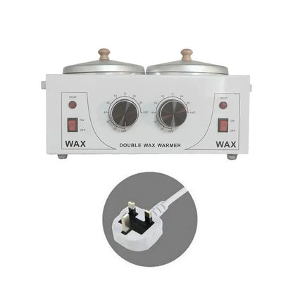 Double Furnace Multifunction Temperature Adjustment Double Pot Wax Melting Machine Hair Removal Instrument Wax Treatment Machine