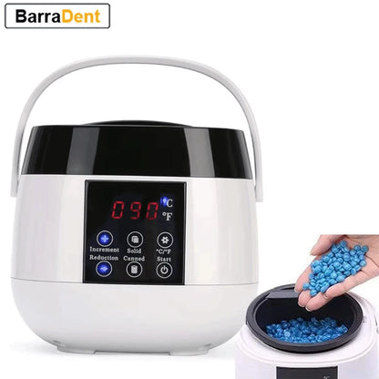 Wax Heater Warmer Wax Bean Hair Removal Machine SPA Body Epilator Paraffin Wax Pot with Smart LCD Temperature Display for Home