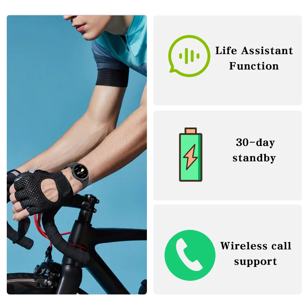 Smart Watches for Women [400+Watch Faces/Calls/Female Health], 1.27" Fitness Tracker Smartwatch for iPhone ＆ Android, Activity T