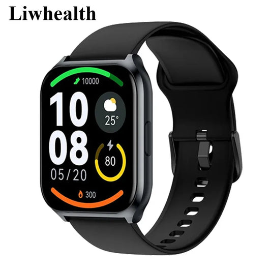 2025 Smart Watch 1.85'' HD Display SpO2 Heart Rate Monitor 100 Sports Modes Smartwatch Man Woman For Iphone Xiaomi Huawei