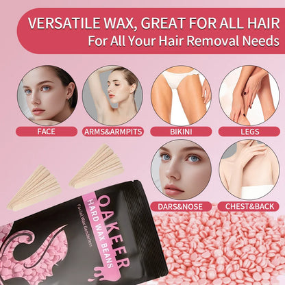 [US Plug] Viilife 200ml Black Wax Melting Machine Wax Beans Set Wax Heating Wax Hair Removal And Wax Therapy Machine