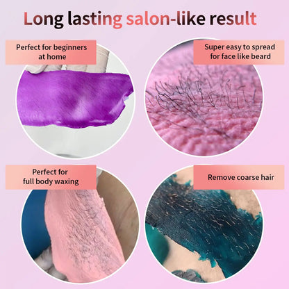 [US Plug] Viilife 200ml Black Wax Melting Machine Wax Beans Set Wax Heating Wax Hair Removal And Wax Therapy Machine