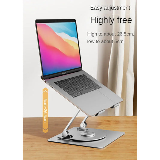 360° Rotating Adjustable Ergonomic Foldable Laptop Stand