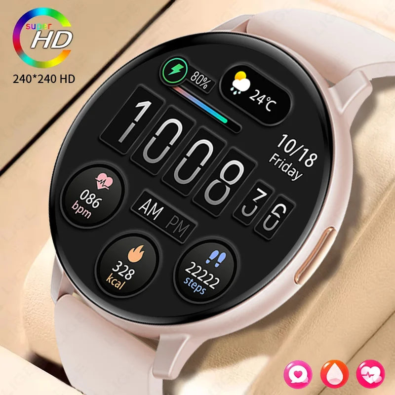 LIGE New Voice Calling Smart Watch 1.38" HD Full Touch Display Sports Fitness Smartwatch Heart Rate Blood Oxygen Health Monitor