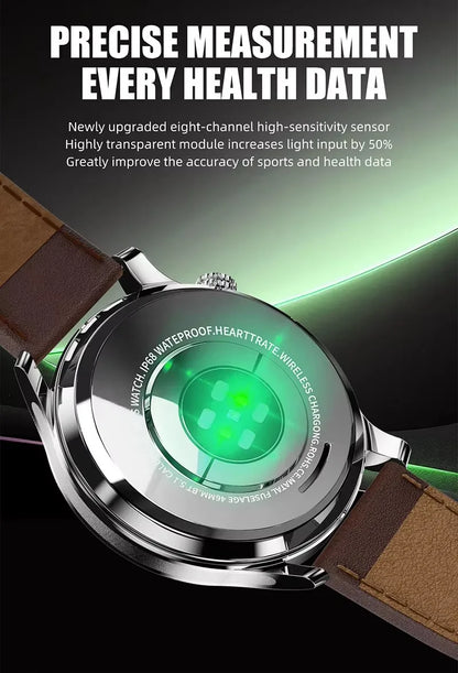 New smartwatch SK51 Bluetooth call watch 1.5-inch high-definition touch screen Outdoor sports mode Fitness and health monitoring