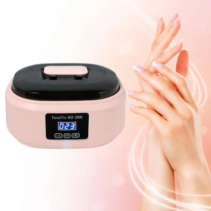 Paraffin Heater Professional Quick Heating 200W Temperature Control Hot Wax Hand Machine Paraffin Bath Professional