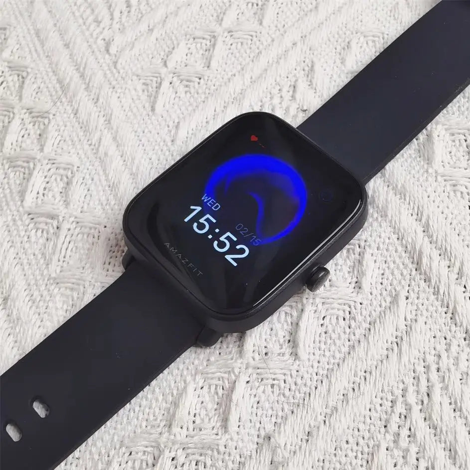 Amazfit  Smartwatch BIP U Bluetooth 60 + Sports Mode 5ATM Waterproof Heart Rate Monitoring Sports Watch 95New Exhibition Watches