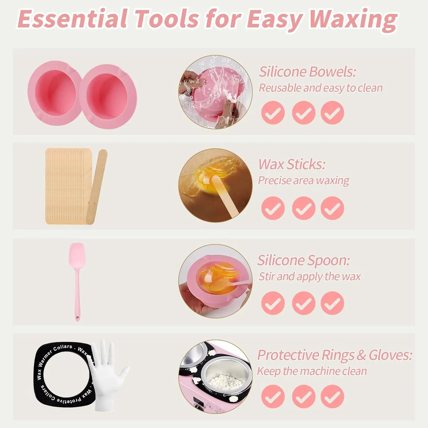 Double Pot Wax Warmer Paraffin Heater Warmer with LED Display Skin Hair Removal Adjustable Temperature For Beauty Salon Home Use