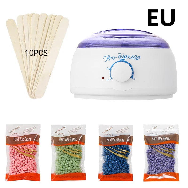 Rapid heating paraffin device for home girls professional hair removal machine wax bead heater hair removal wax therapy machine