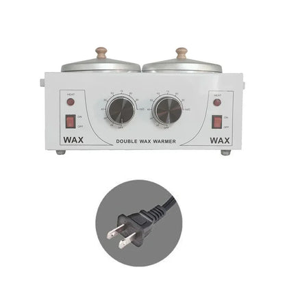 Double Furnace Multifunction Temperature Adjustment Double Pot Wax Melting Machine Hair Removal Instrument Wax Treatment Machine