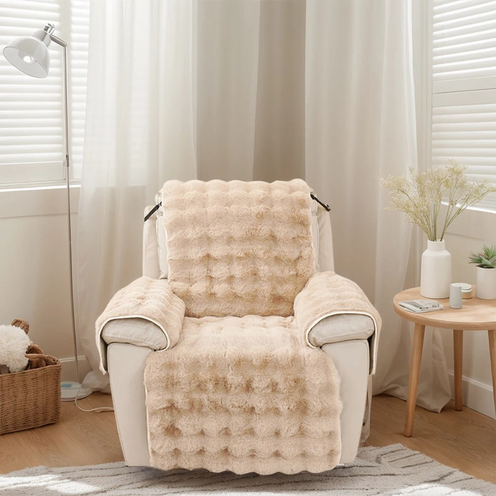Soft Plush Recliner Cover
