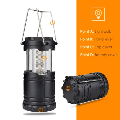 Expandable Camping Lantern Light