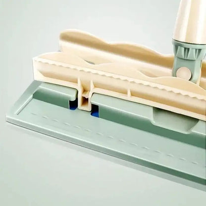 Flat Mop With Reusable Washable Mop Cloths