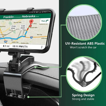 Multifunctional Car Dashboard Phone Holder