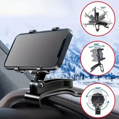 Multifunctional Car Dashboard Phone Holder