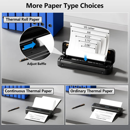 Upgrade Thermal Portable Printer